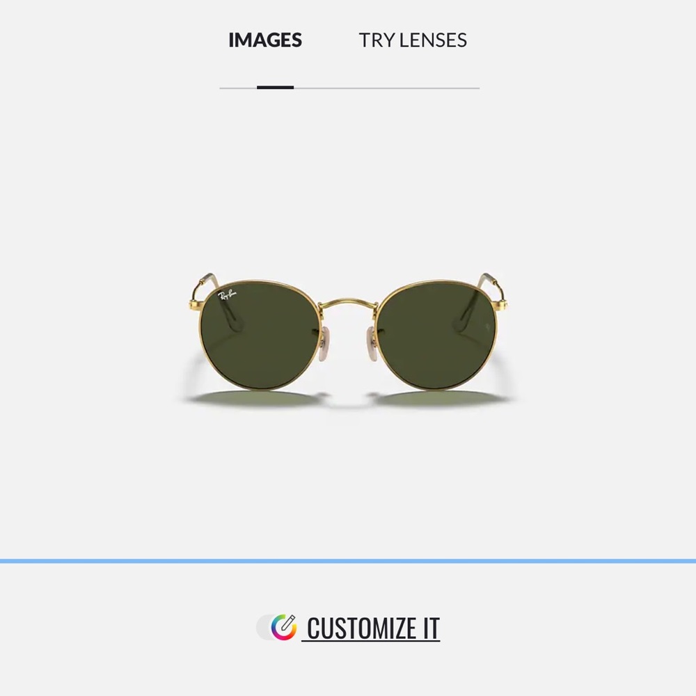 New rayban round sunglasses